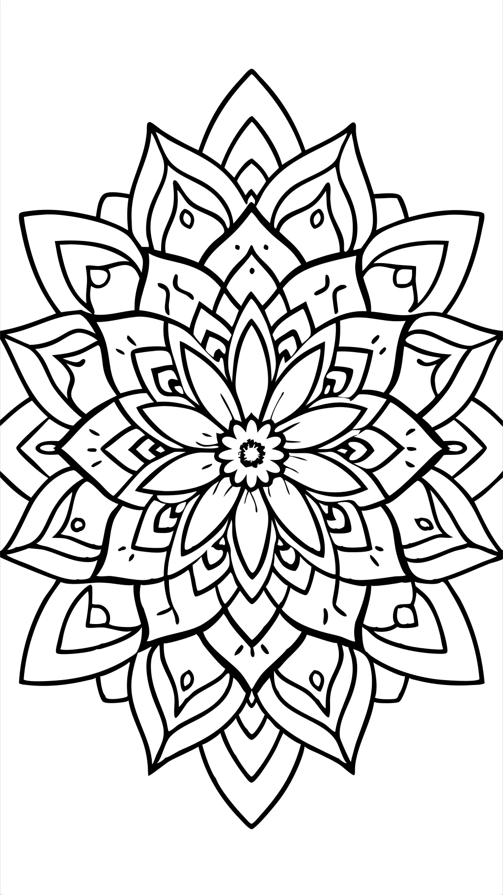 mandala coloring pages